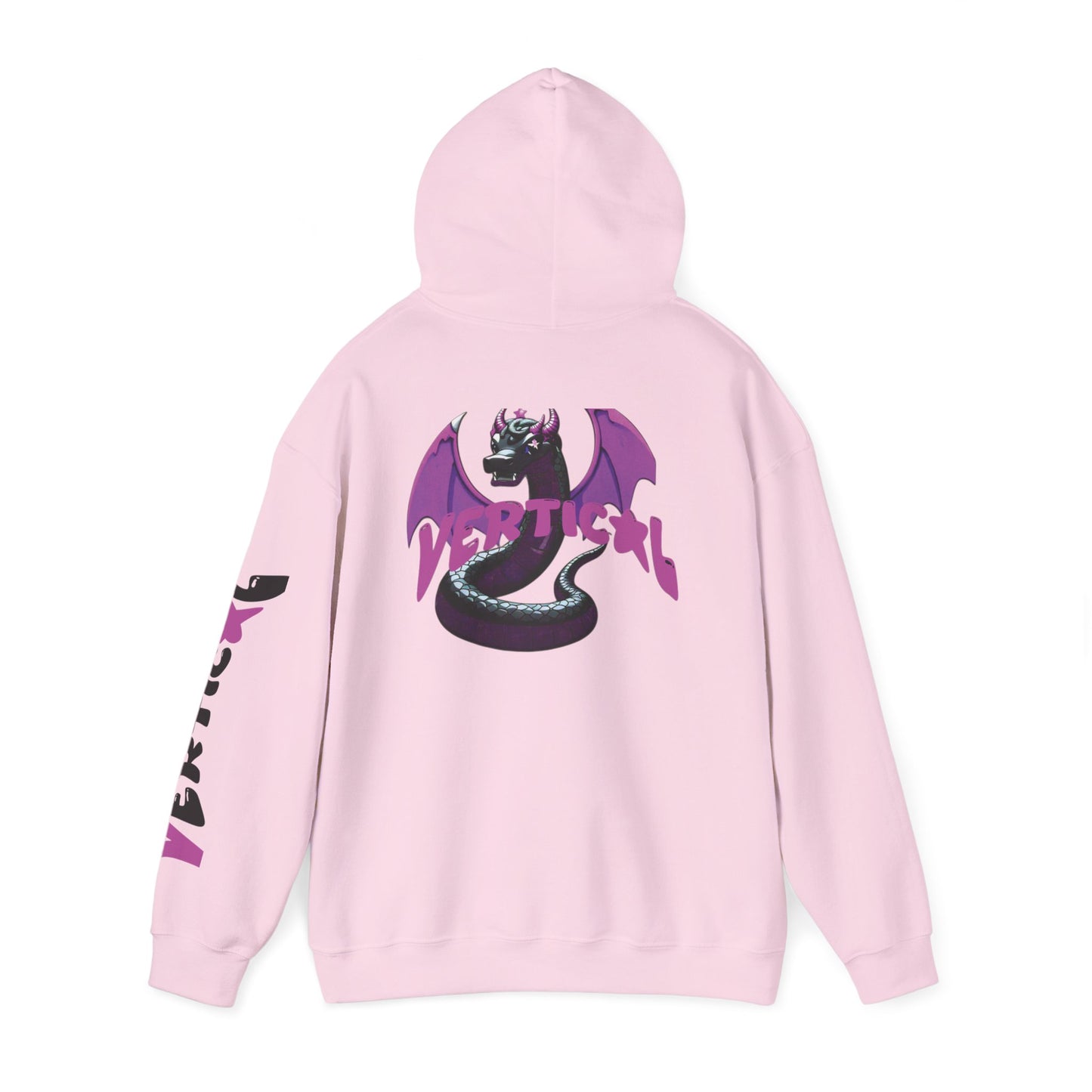 Vertical Serpent Hooded Sweatshirt