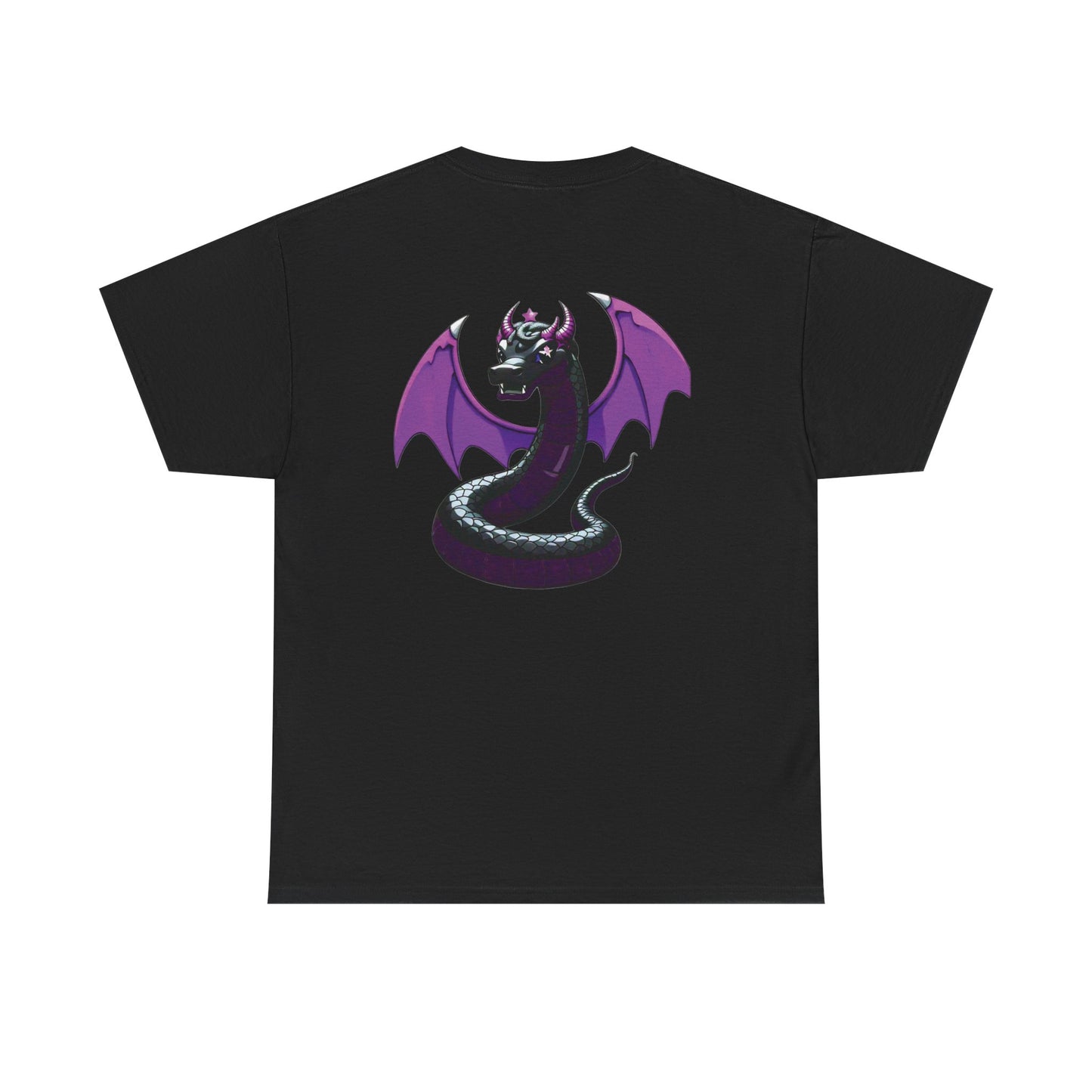 Vertical Serpent Heavy Cotton Tee