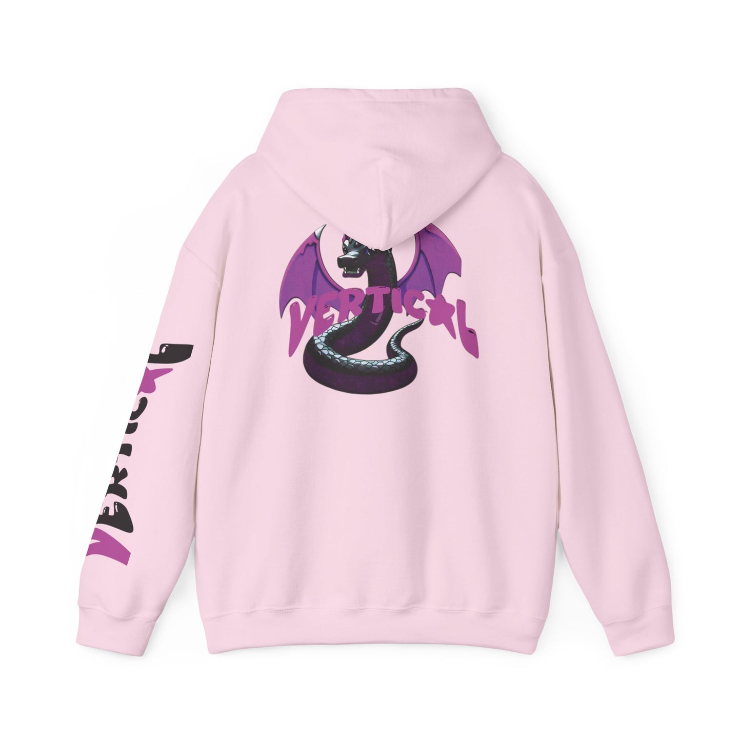Vertical Serpent Hooded Sweatshirt