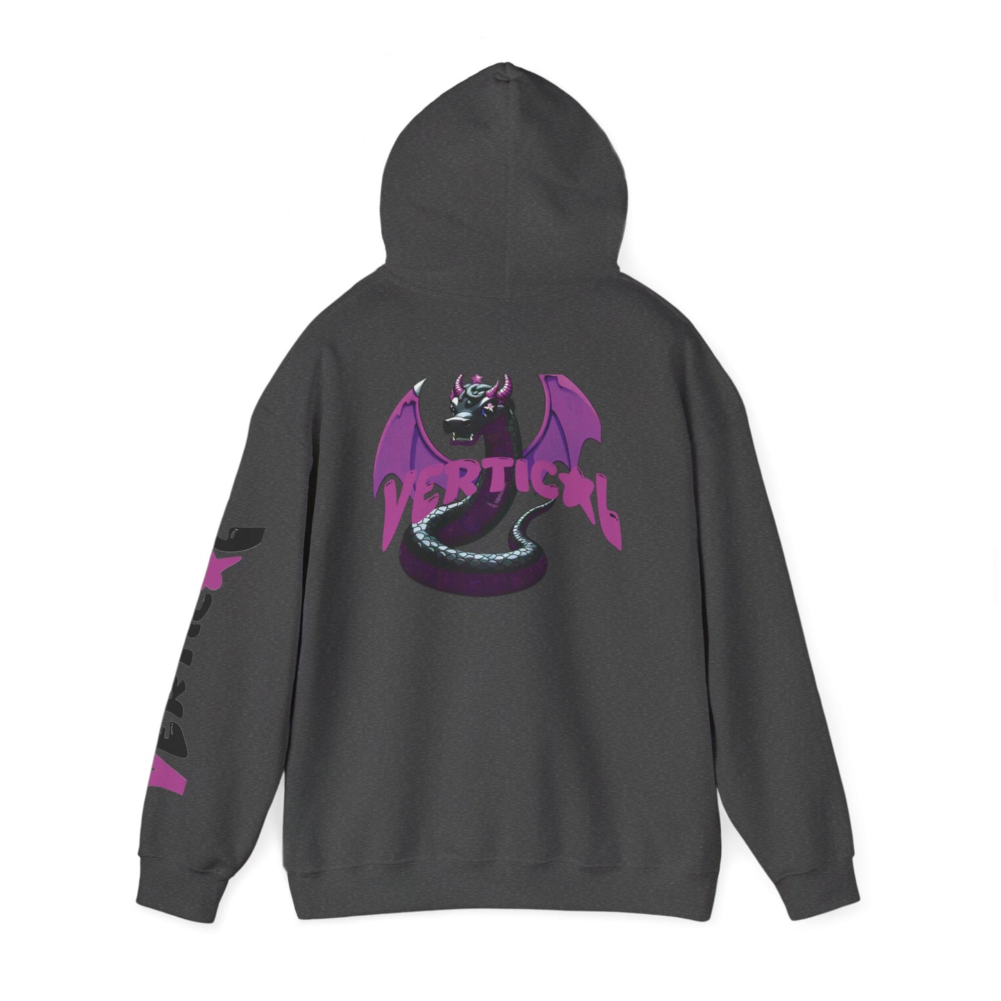 Vertical Serpent Hooded Sweatshirt