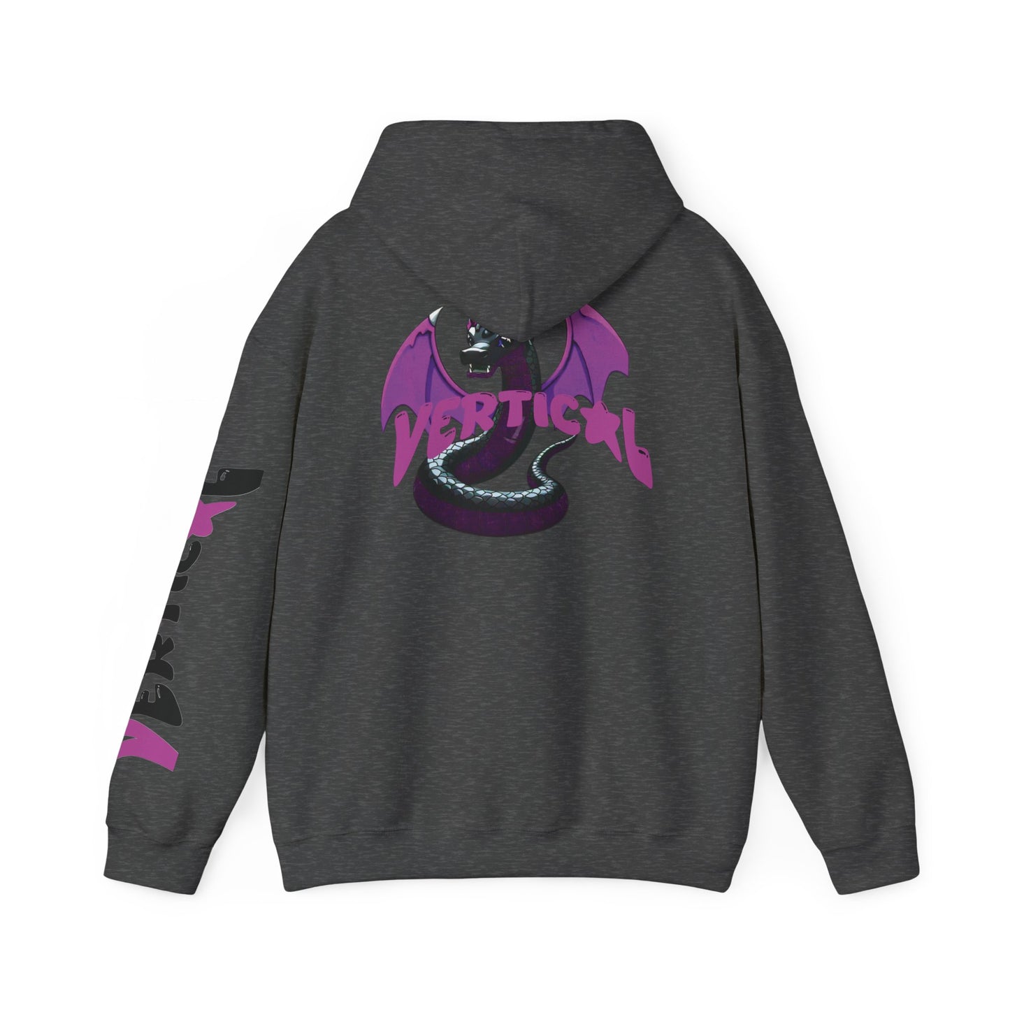 Vertical Serpent Hooded Sweatshirt