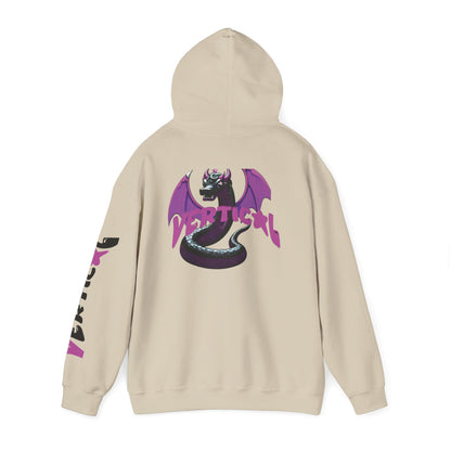 Vertical Serpent Hooded Sweatshirt
