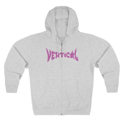 Vertical Star Zip Up Hoodie