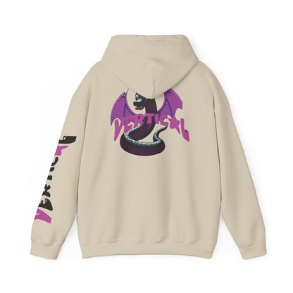Vertical Serpent Hooded Sweatshirt