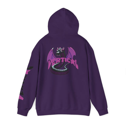 Vertical Serpent Hooded Sweatshirt