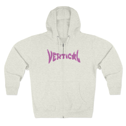 Vertical Star Zip Up Hoodie